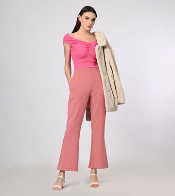 Modal Casual Wide Leg Pants - Marvel