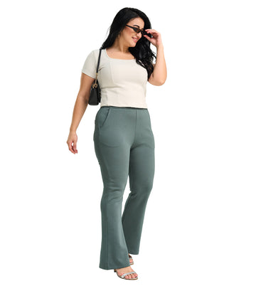 Modal Smart Casual Flared Tights - Marvel