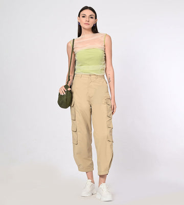 Nylon Blend Cargo Pants - Marvel