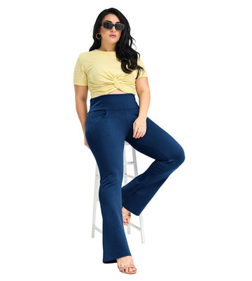 Ponty Roma Flared High Waisted Tights - Marvel