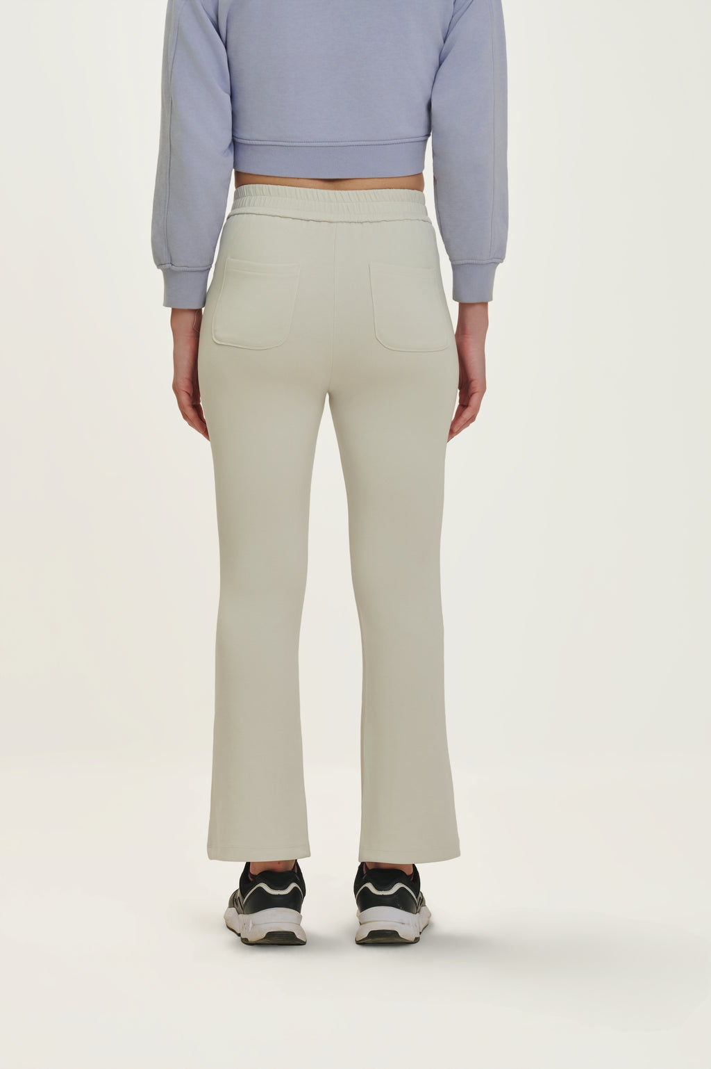 Bone Modal Blend Flared Comfort Pants