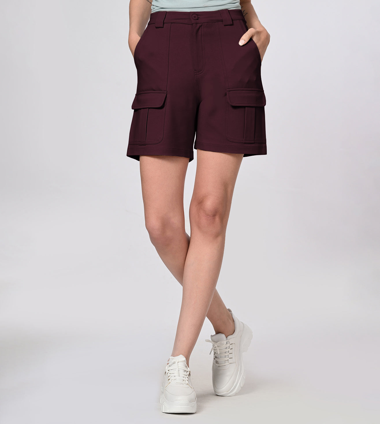 Ponty Roma Wine Short Shorts