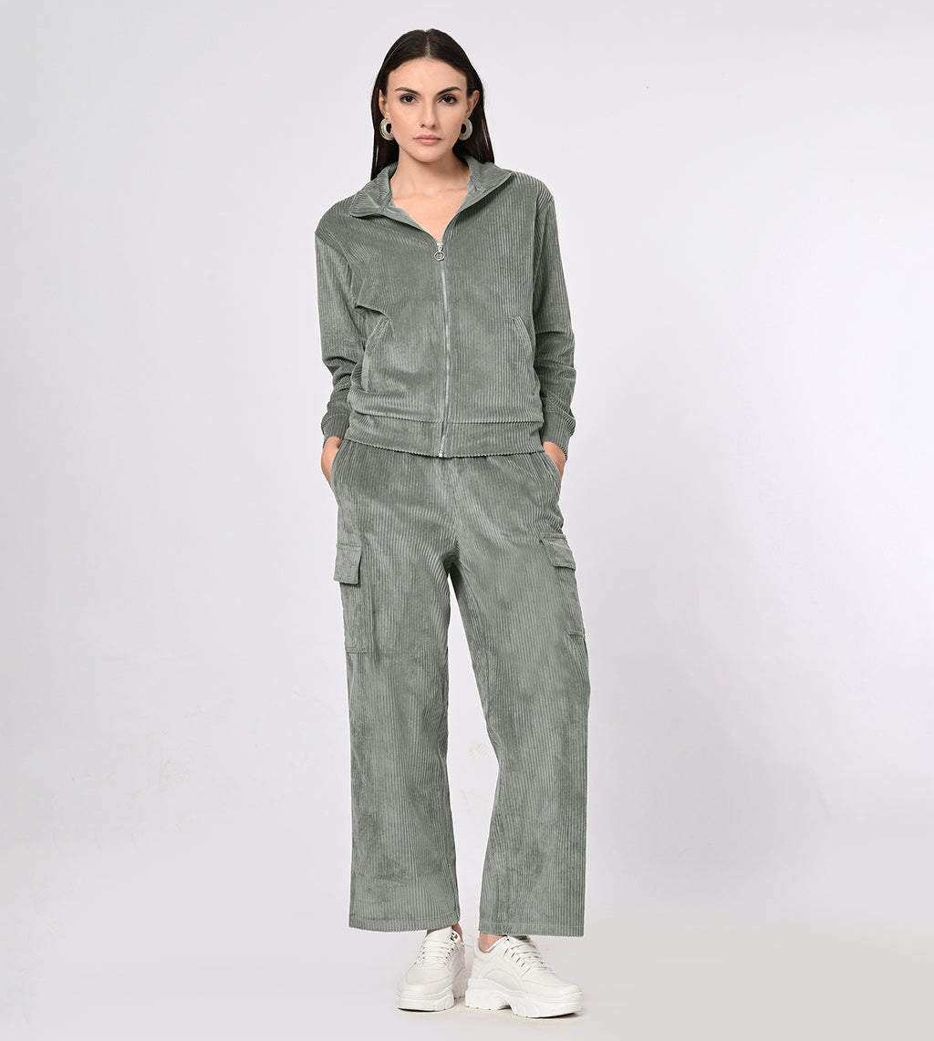 Corduroy Stone Co-ord Set