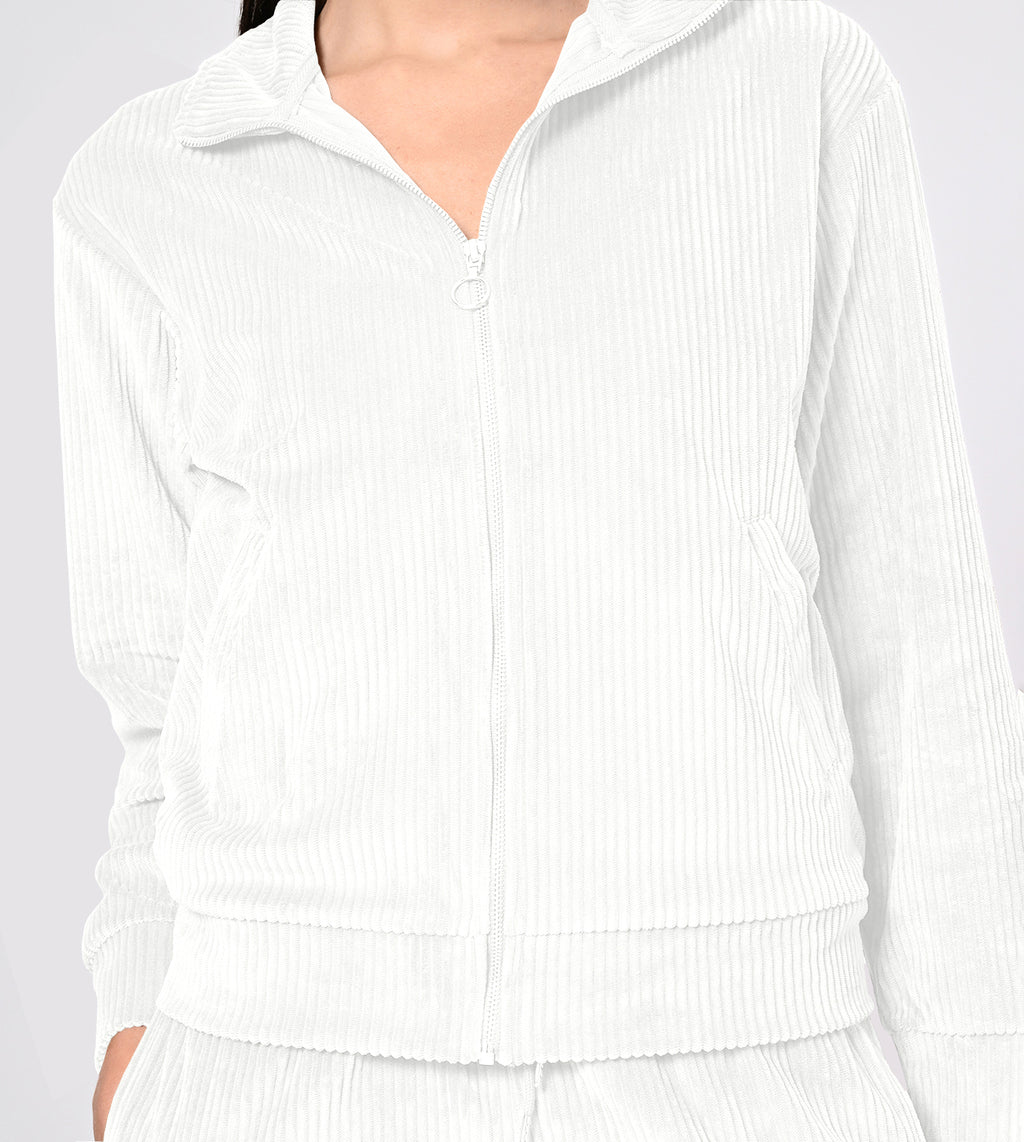 Corduroy Off White Co-ord Set