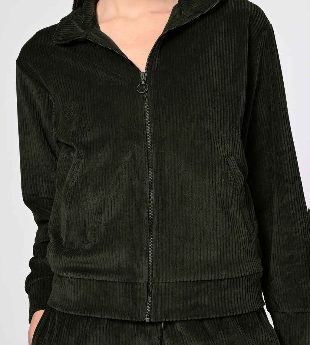 Corduroy Olive Co-ord Set