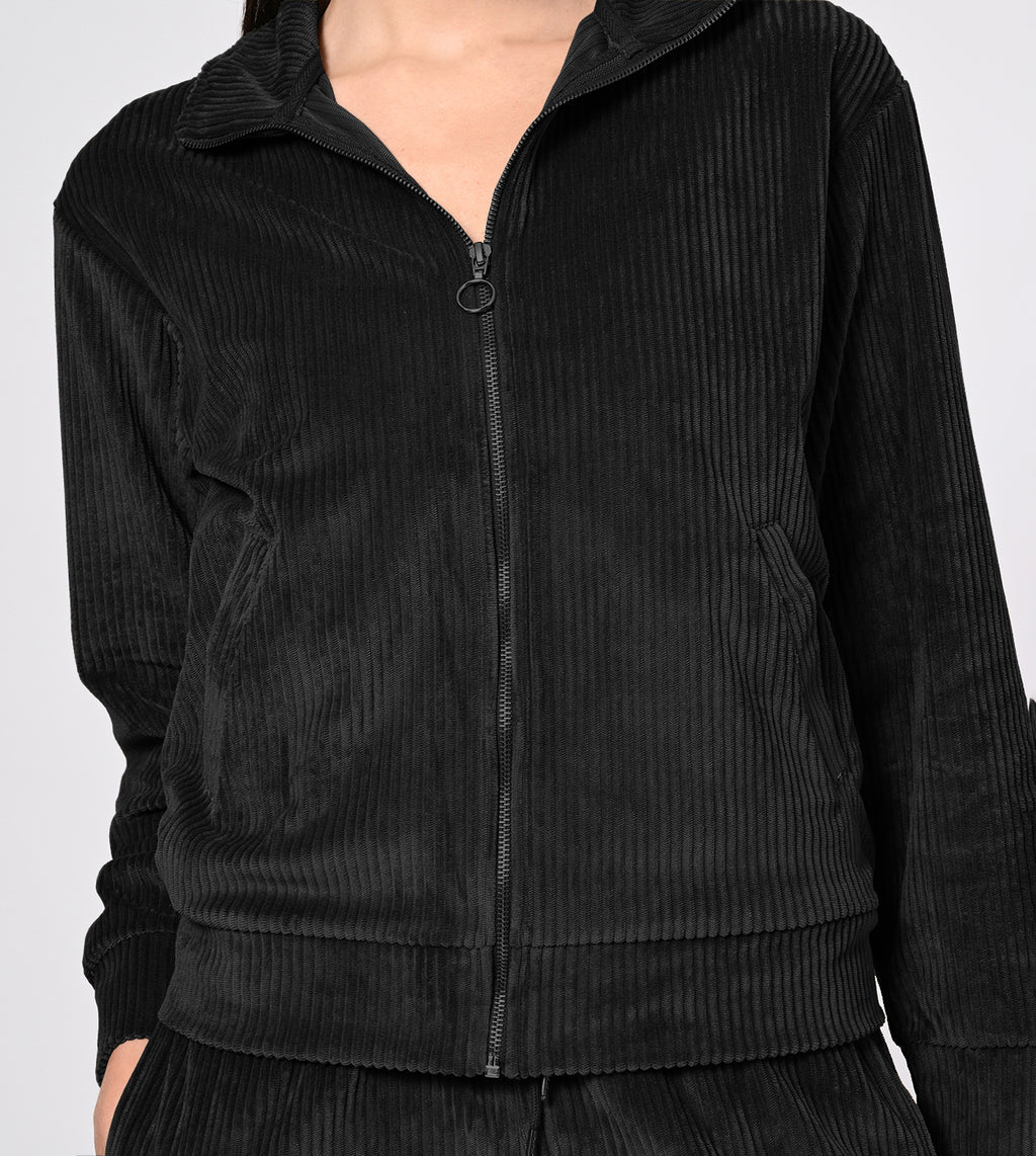 Corduroy Black Co-ord Set