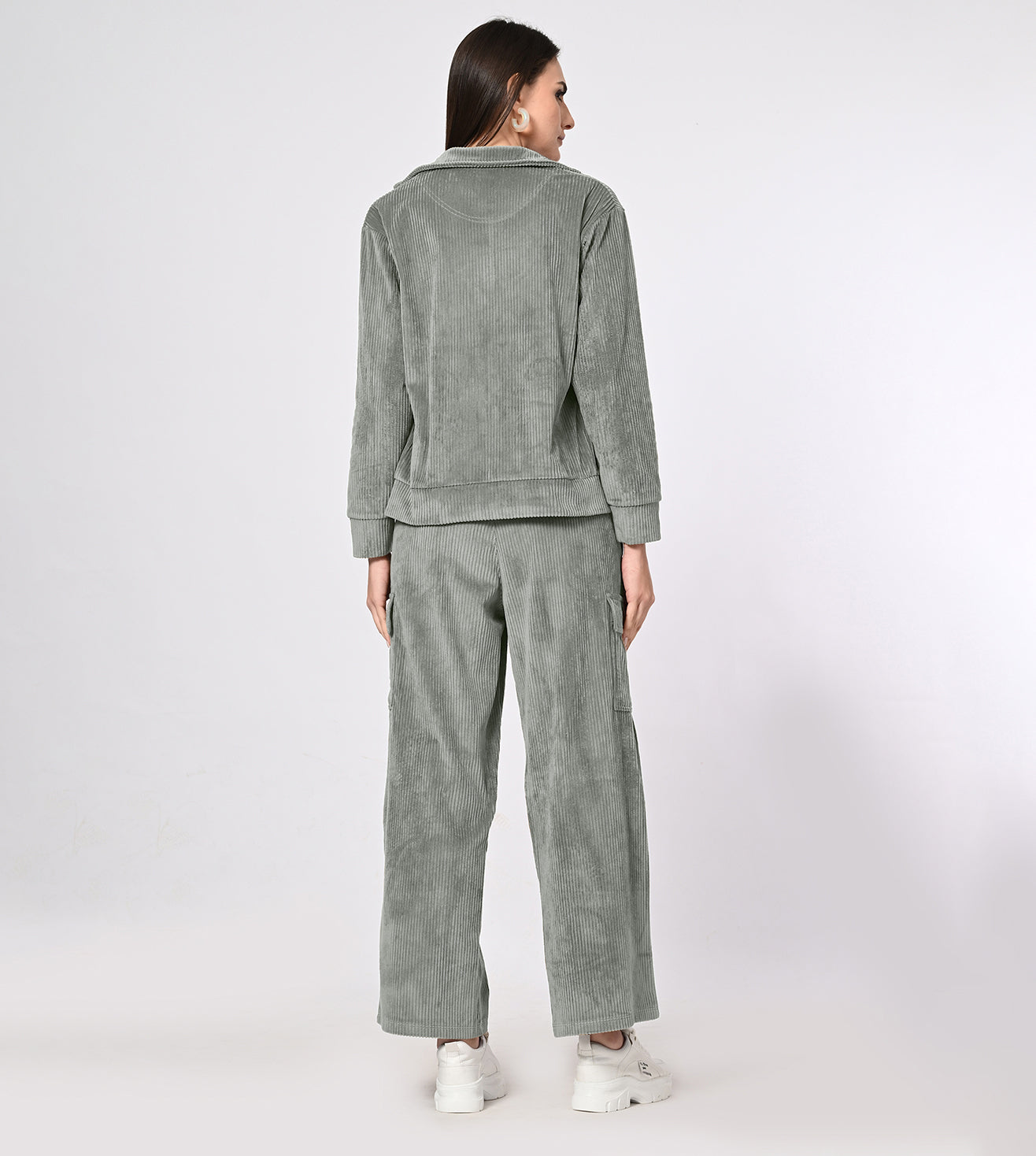 Corduroy Stone Co-ord Set