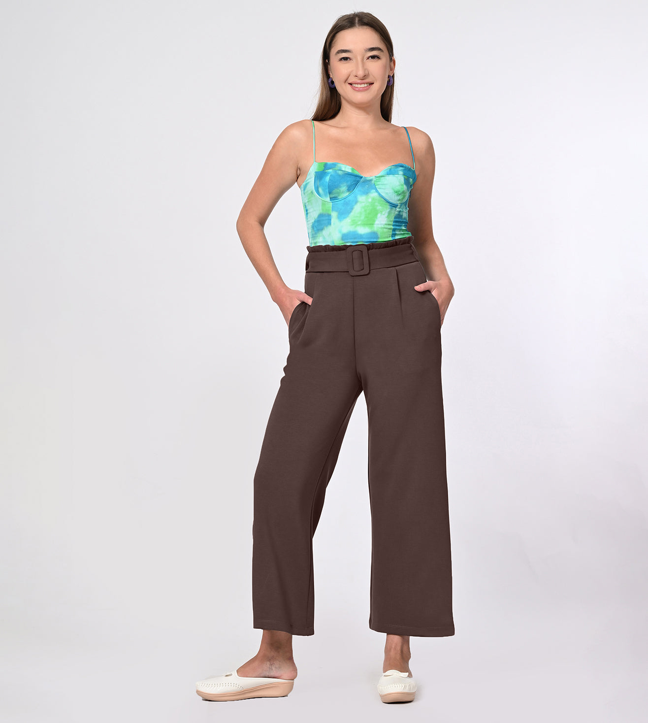 Modal D Oxide Smart Casual Pants