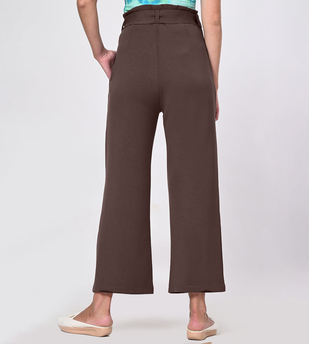 D.Oxide Modal High-Rise Wide Leg Pants