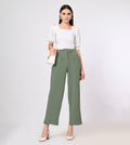 Modal Fleece Olive Comfort Pants
