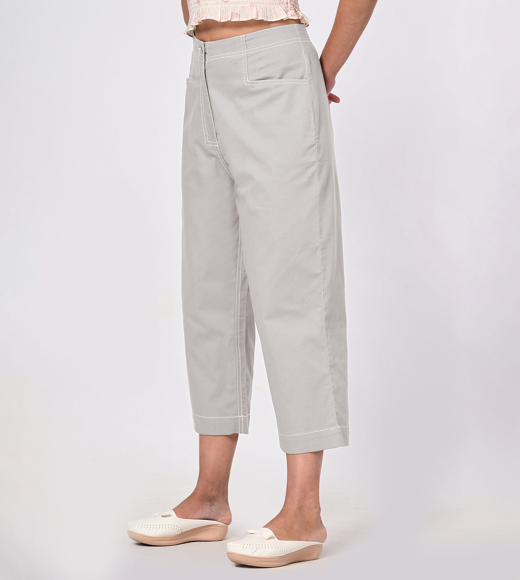 Rayon Stone Wide Leg Culottes