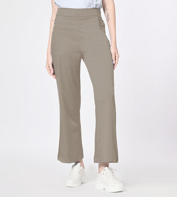 Polyester Spandex Stone Casual Pants