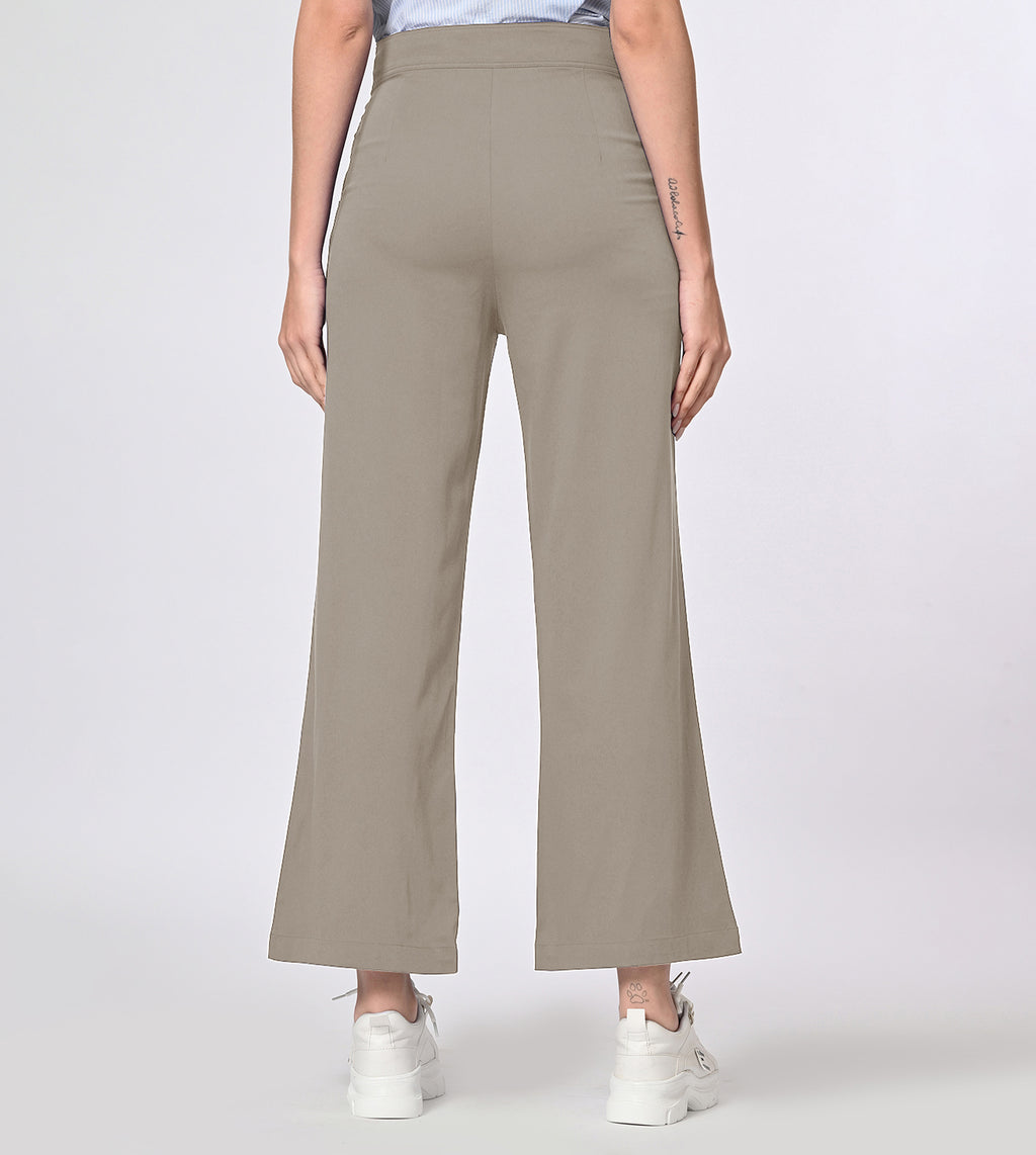 Polyester Spandex Stone Casual Pants