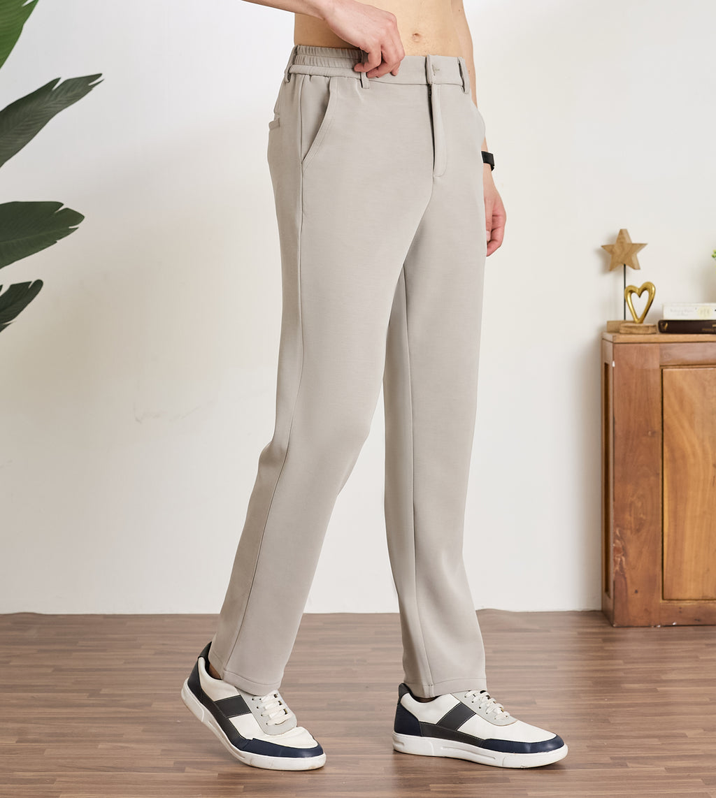 Riven Stone Modal Stretch Formal Trousers