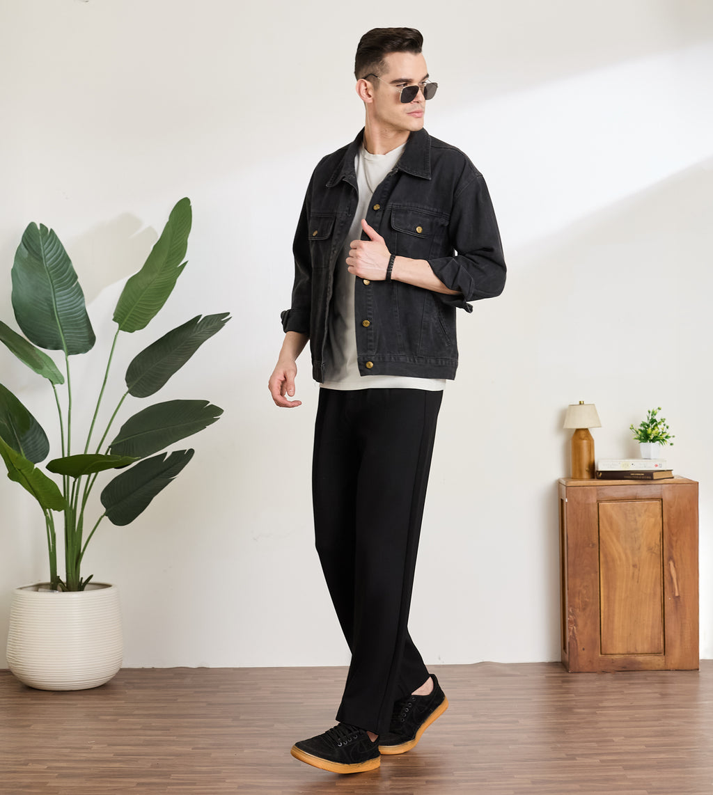 Black Ponty Roma Pleated Pants