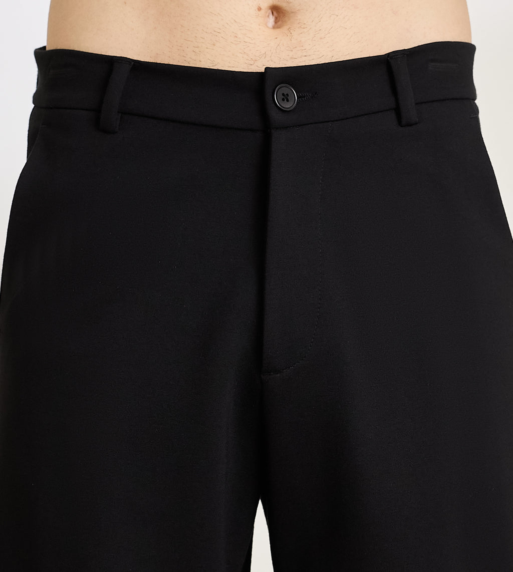 Black Ponty Roma Wide Leg Trousers
