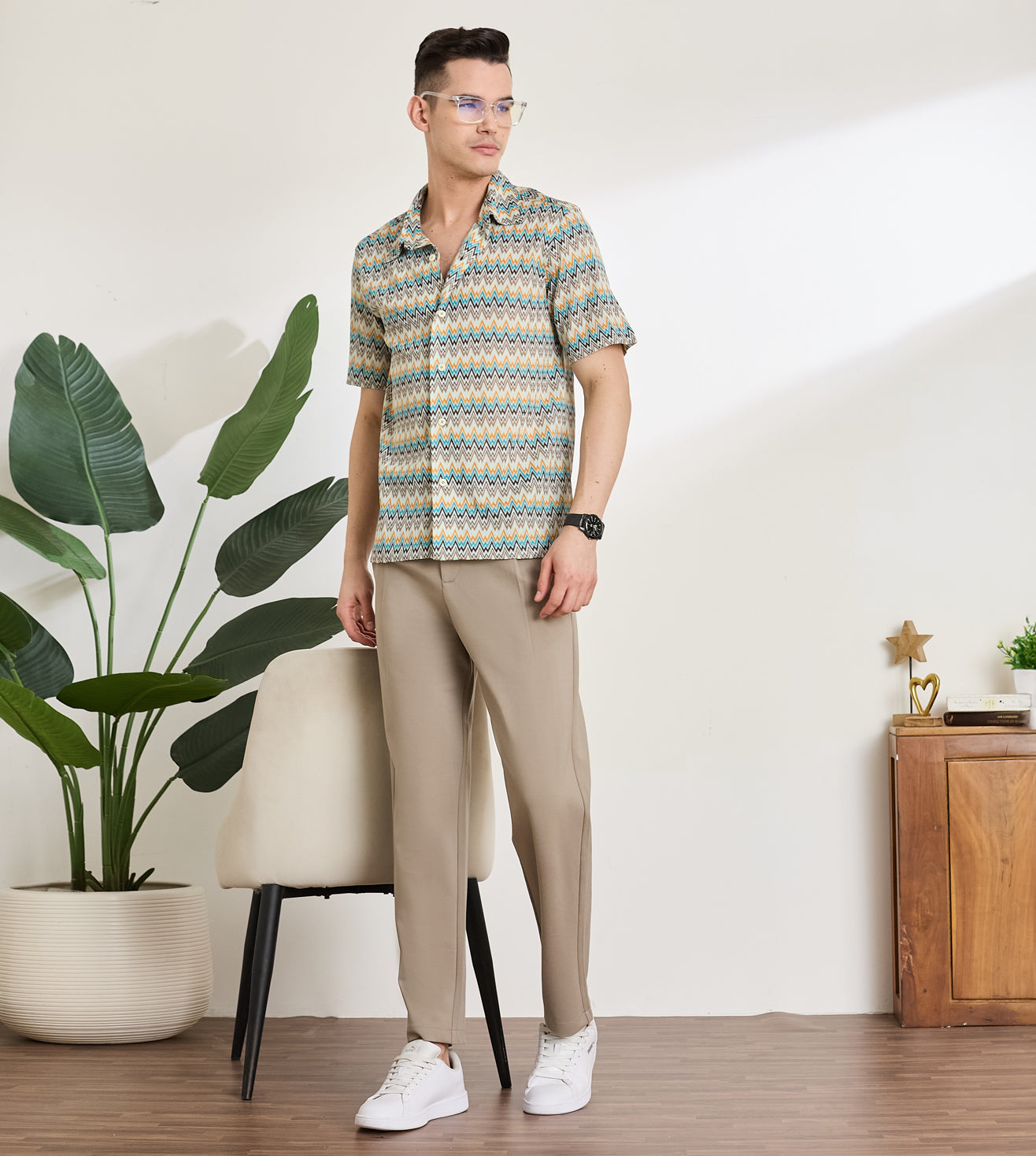 Grey Ponty Roma Relaxed Trousers