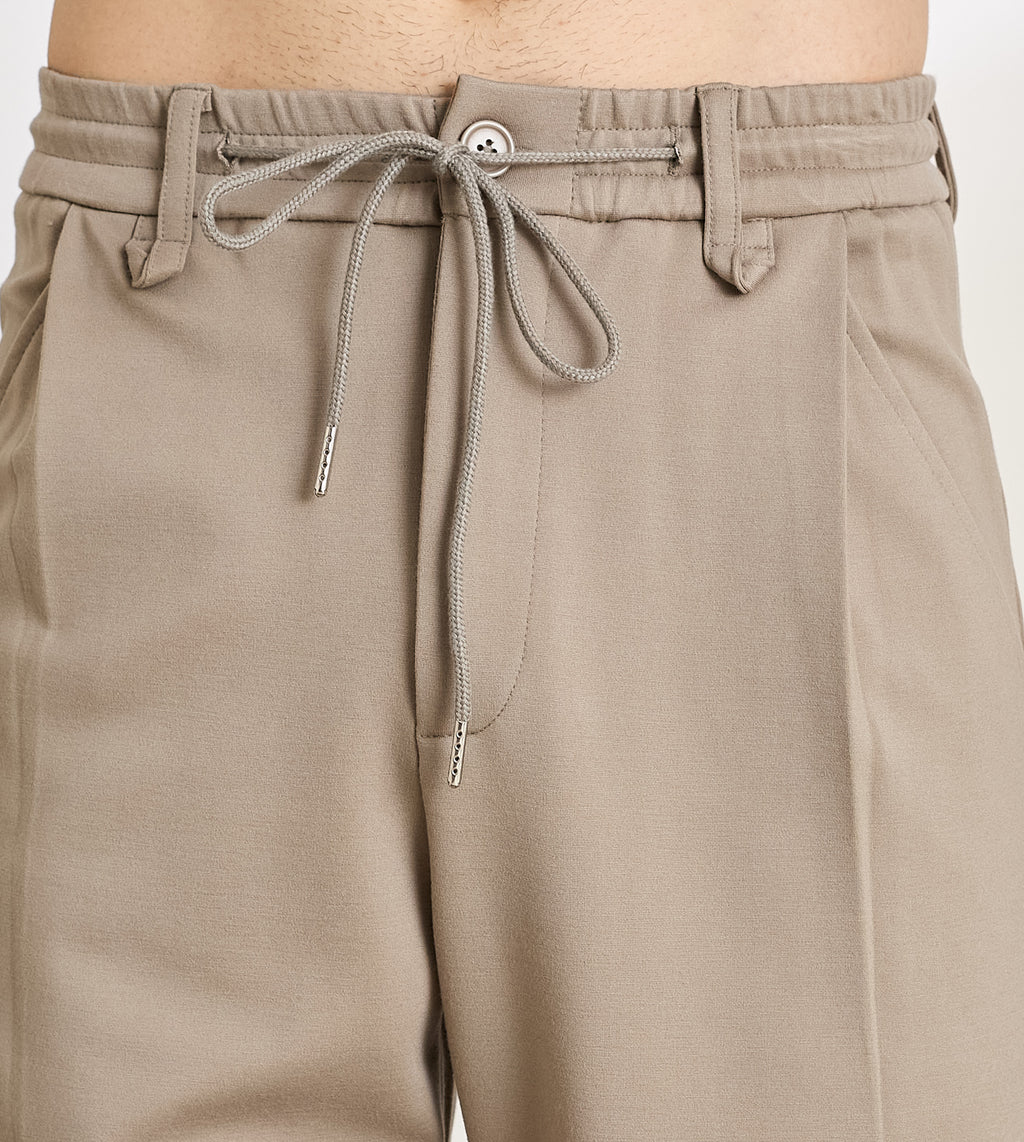 Grey Ponty Roma Relaxed Trousers