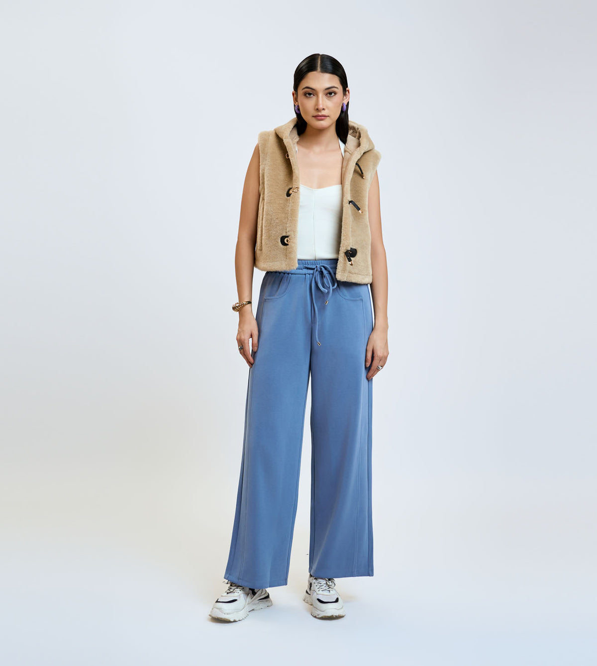 Modal Wide Leg Pants