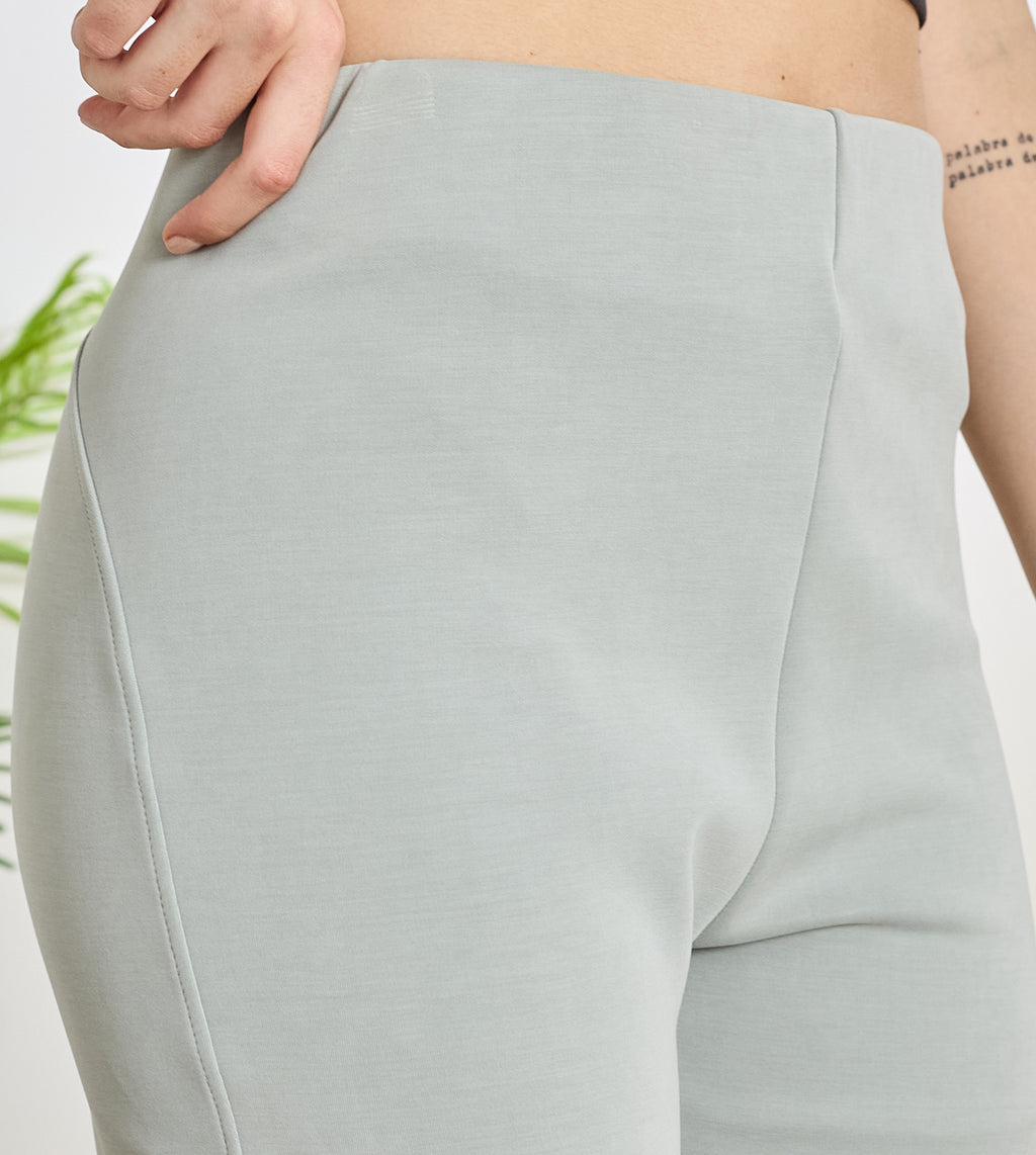 Jade Grey Modal Knit Pants