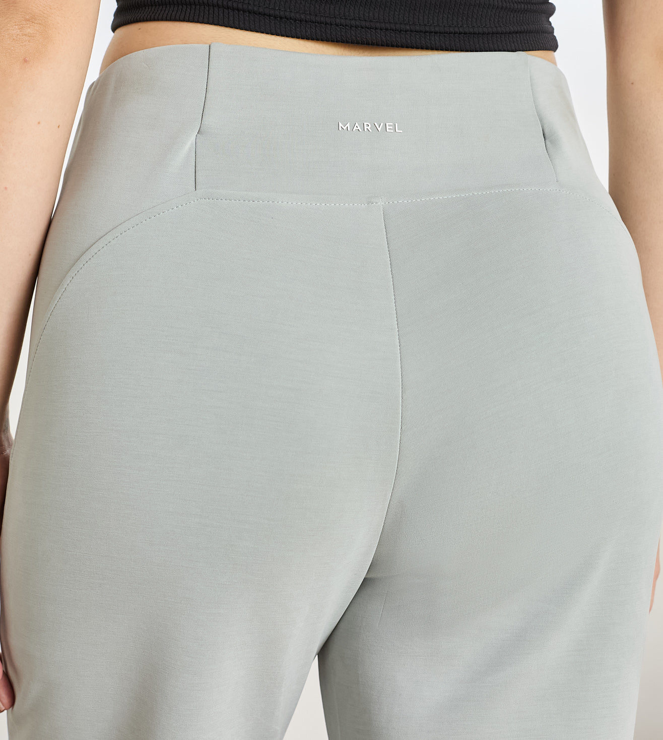 Jade Grey Modal Knit Pants