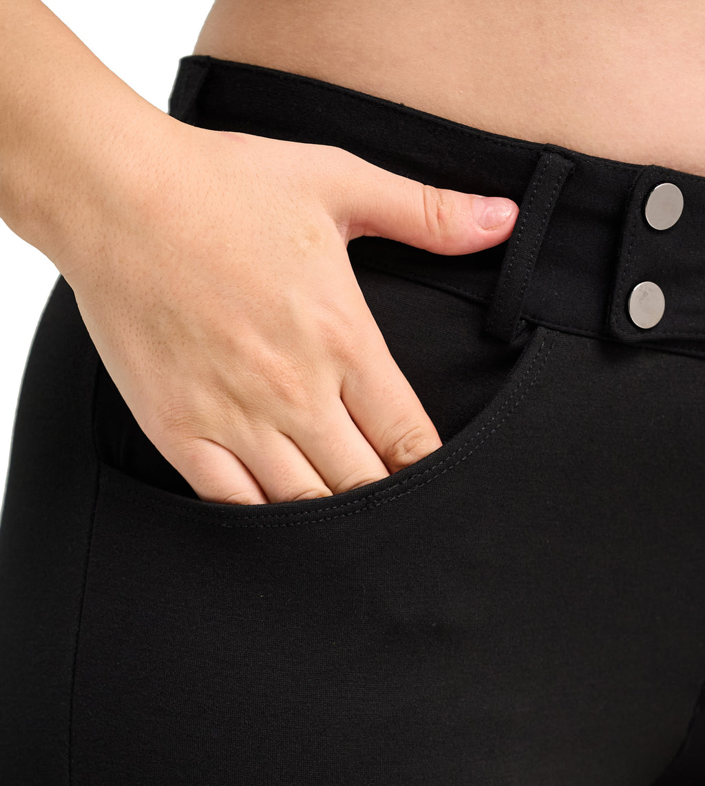 Black Power Sculpt Ponte Pants