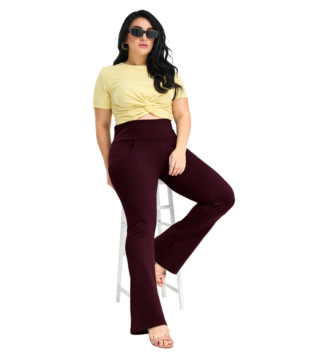 Ponty Roma Flared PullOn Pants