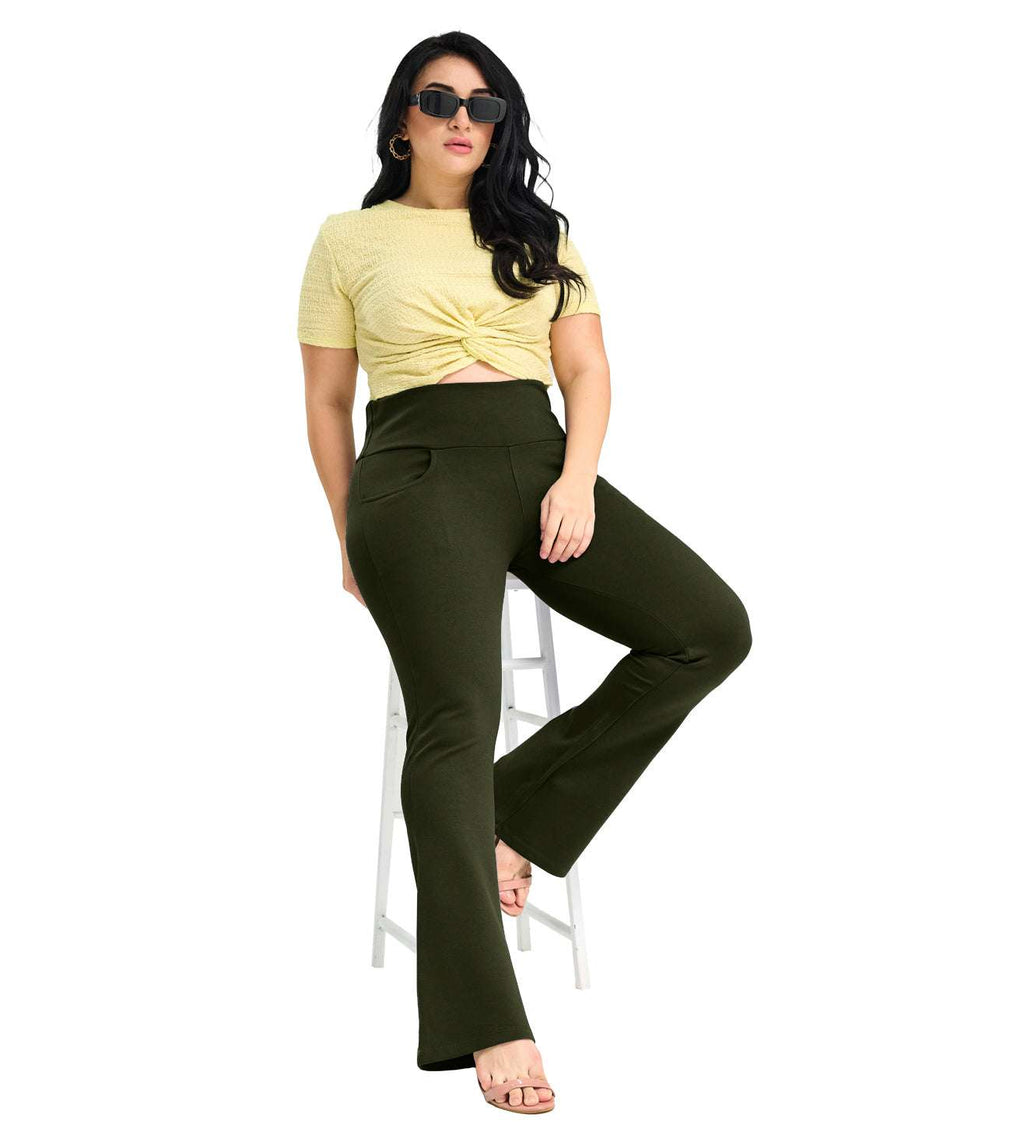 Ponty Roma Flared PullOn Pants