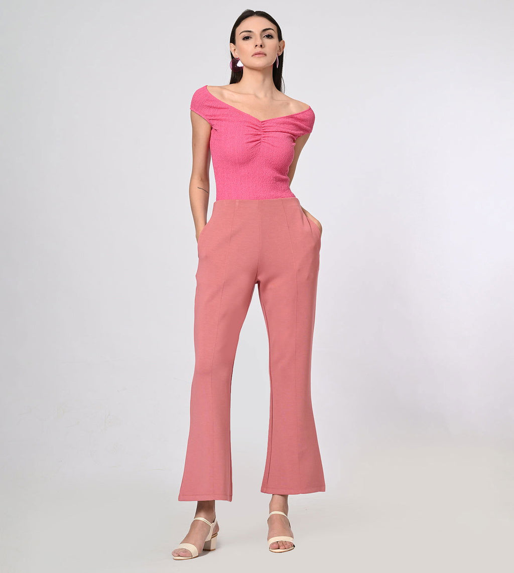Modal Casual Wide Leg Pants - Marvel