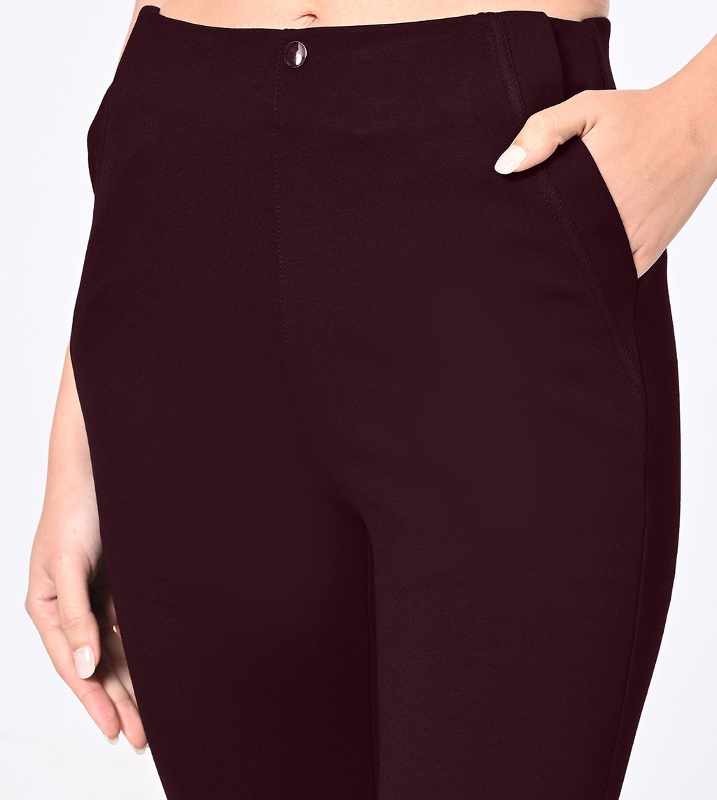 Ponty Roma Flared Ankle Pants