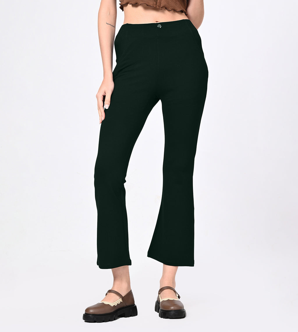 Ponty Roma Flared Ankle Pants