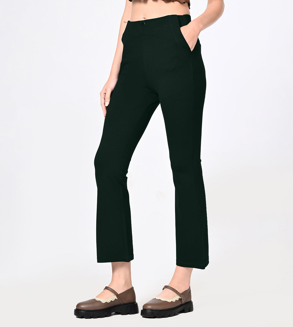 Ponty Roma Flared Ankle Pants