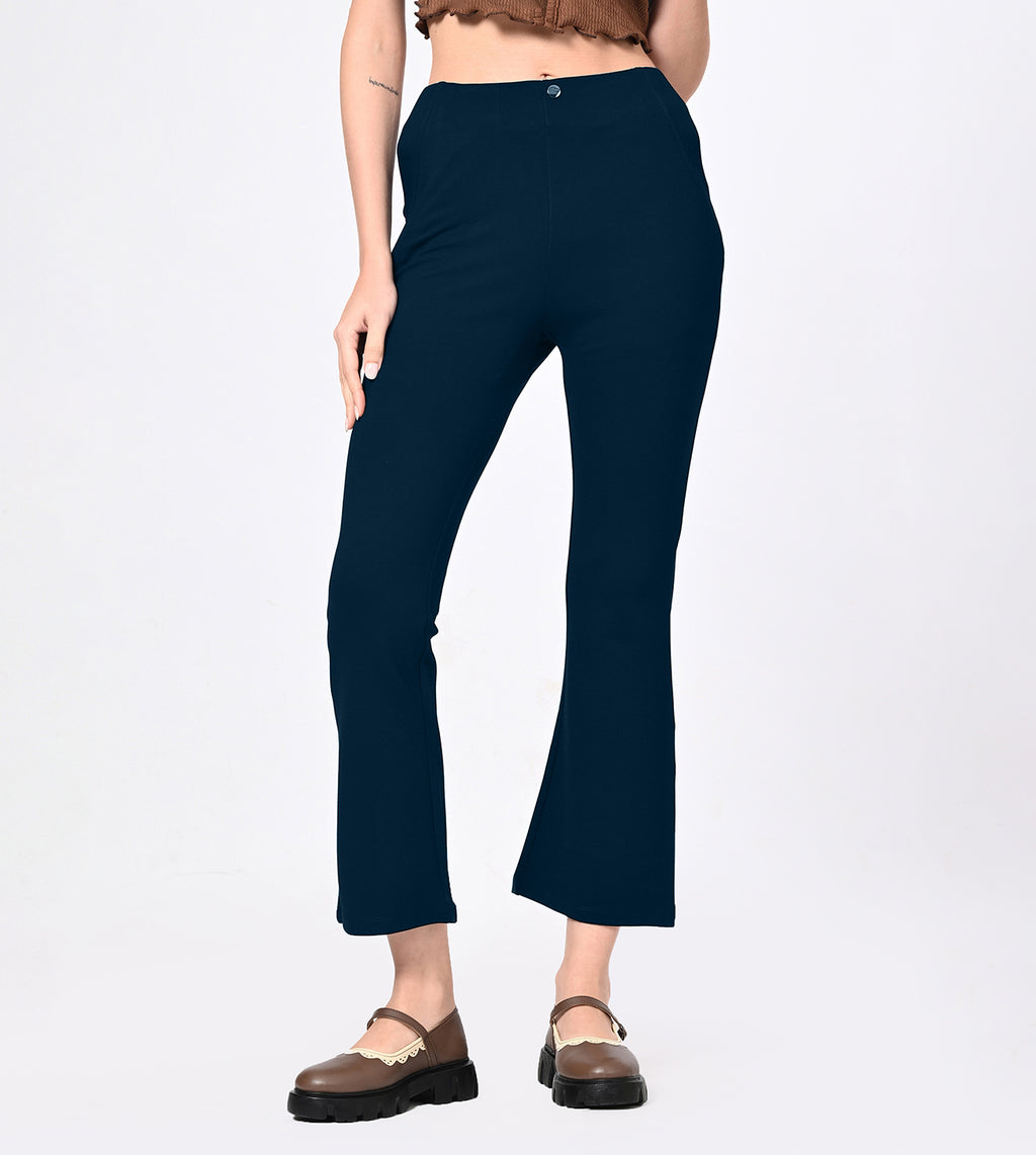 Ponty Roma Flared Ankle Pants