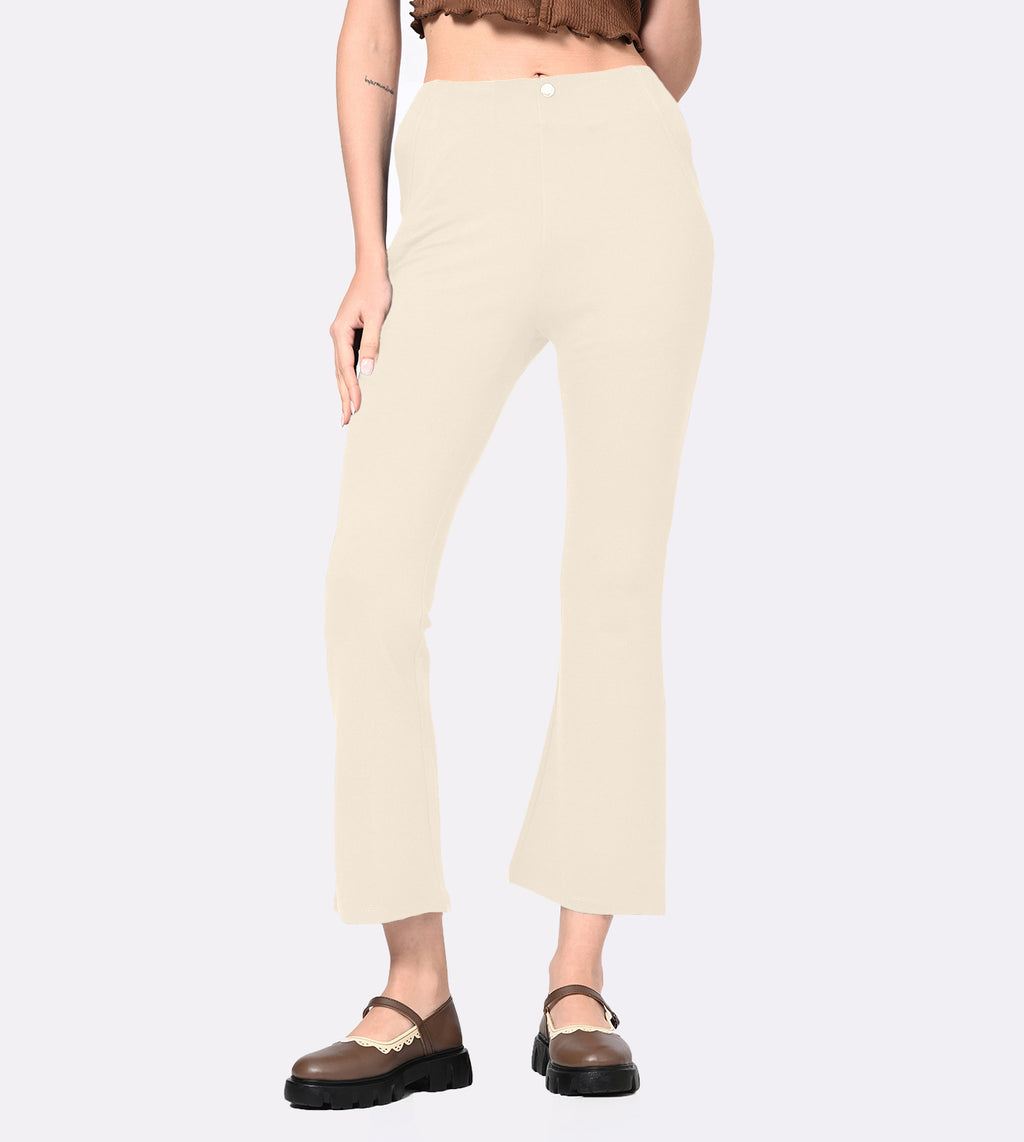 Ponty Roma Flared Ankle Pants