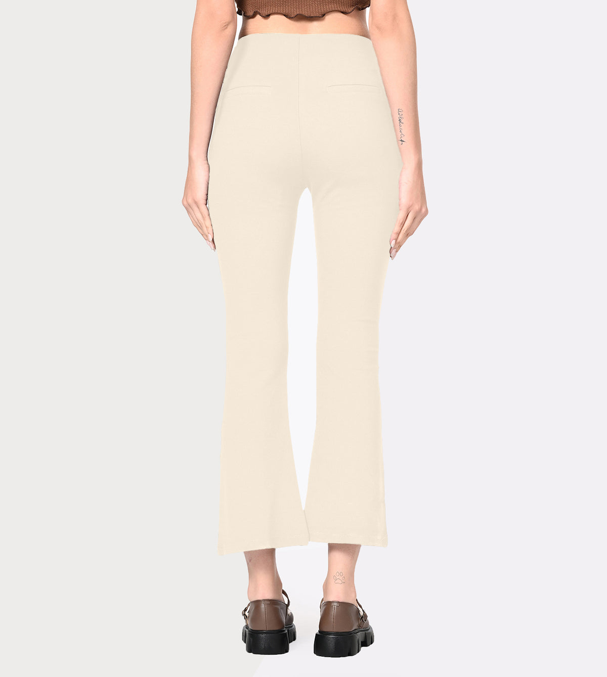 Ponty Roma Flared Ankle Pants