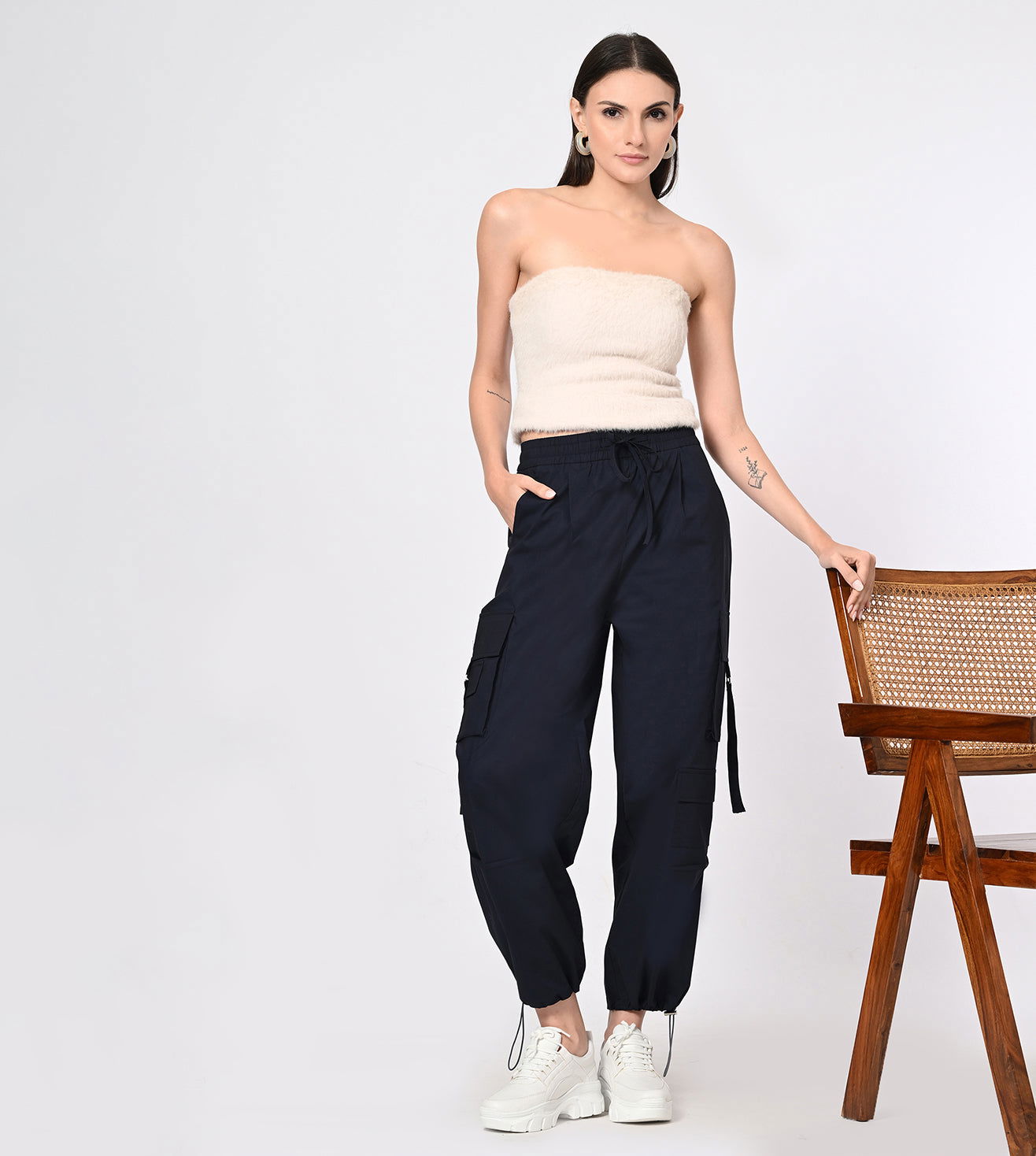 Nylon Blend Cargo Pants - Marvel