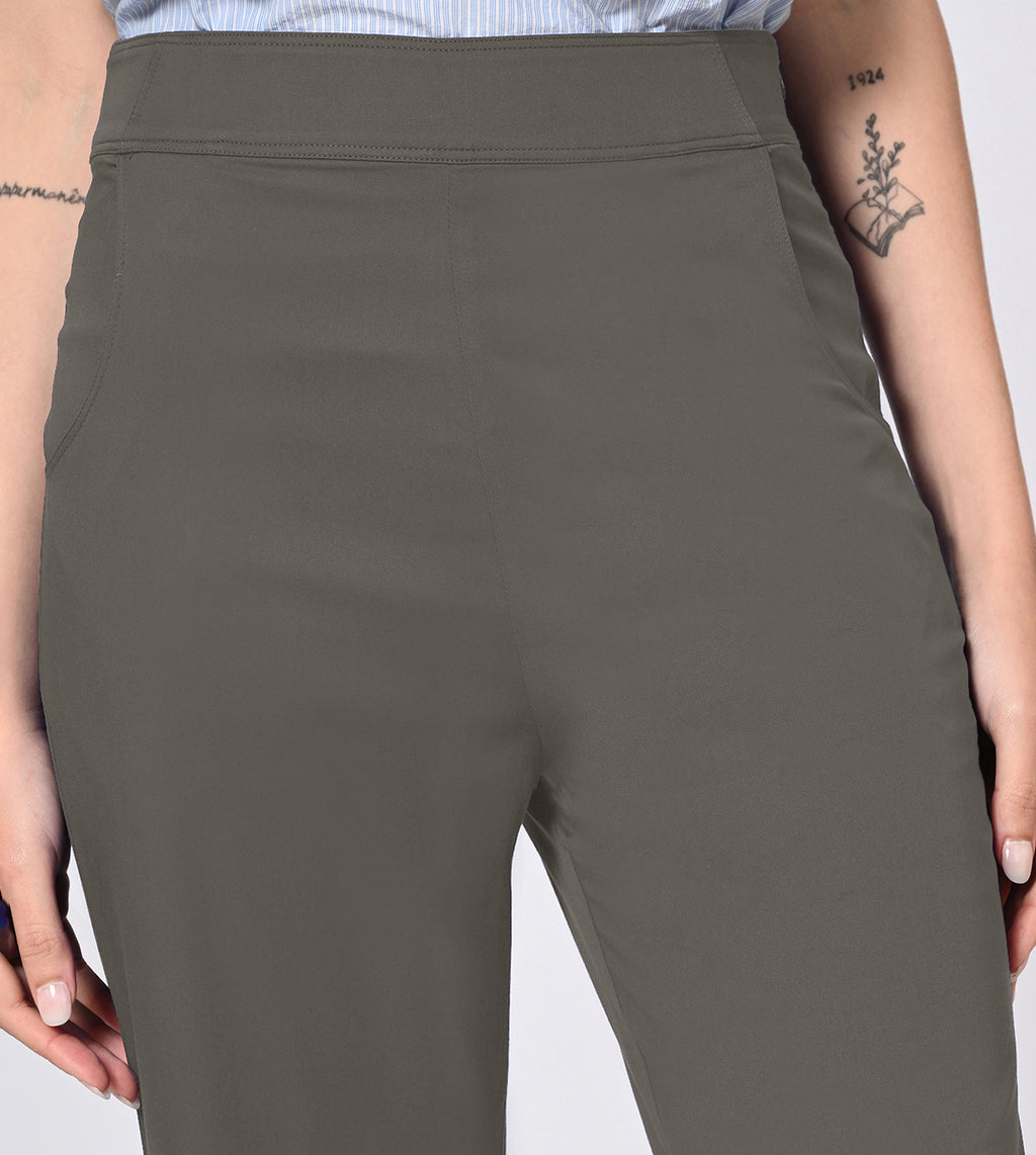 Rayon Spandex PullOn Flared Pants
