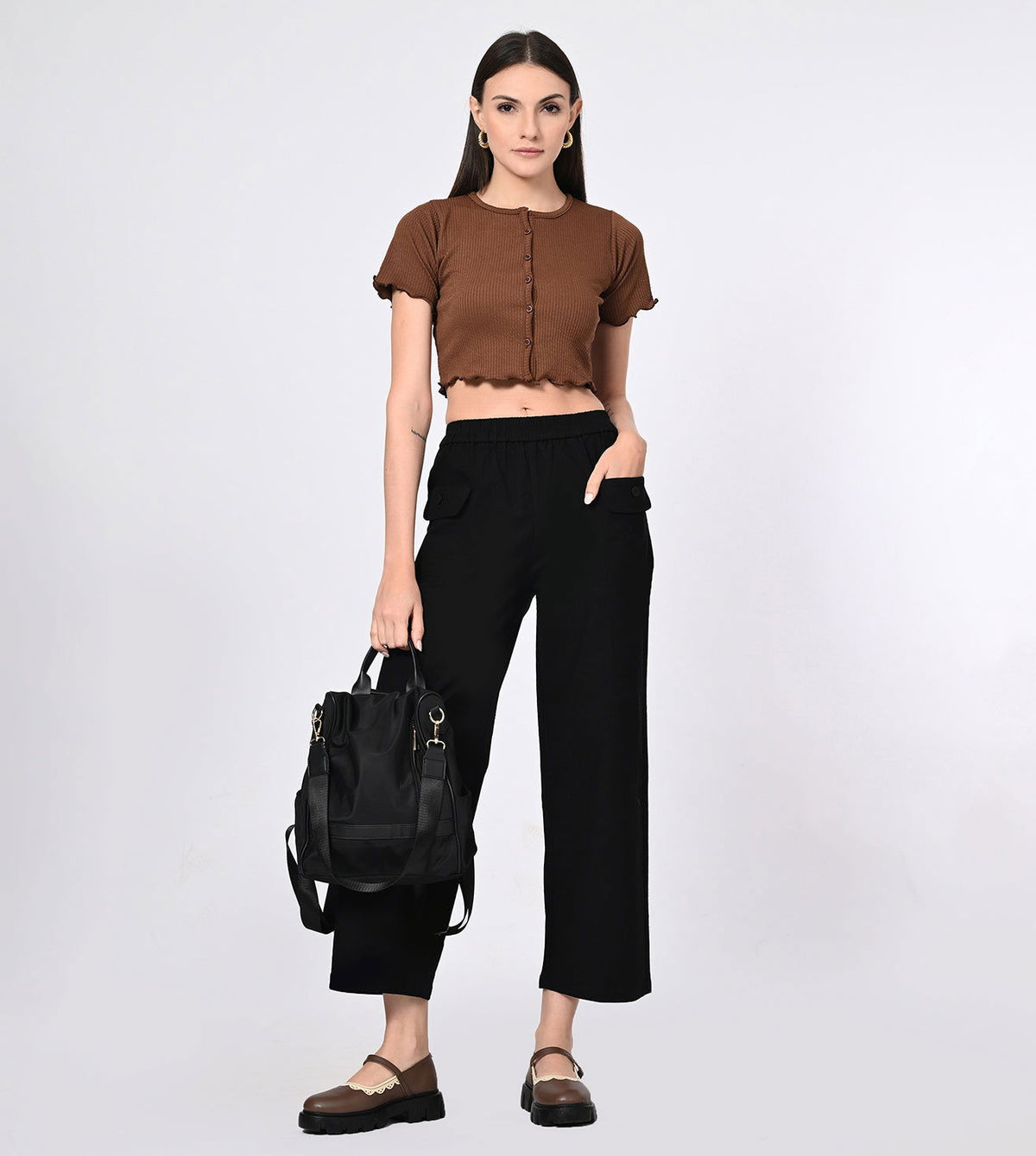 Polyester Spandex Smart Casual Pants - Marvel