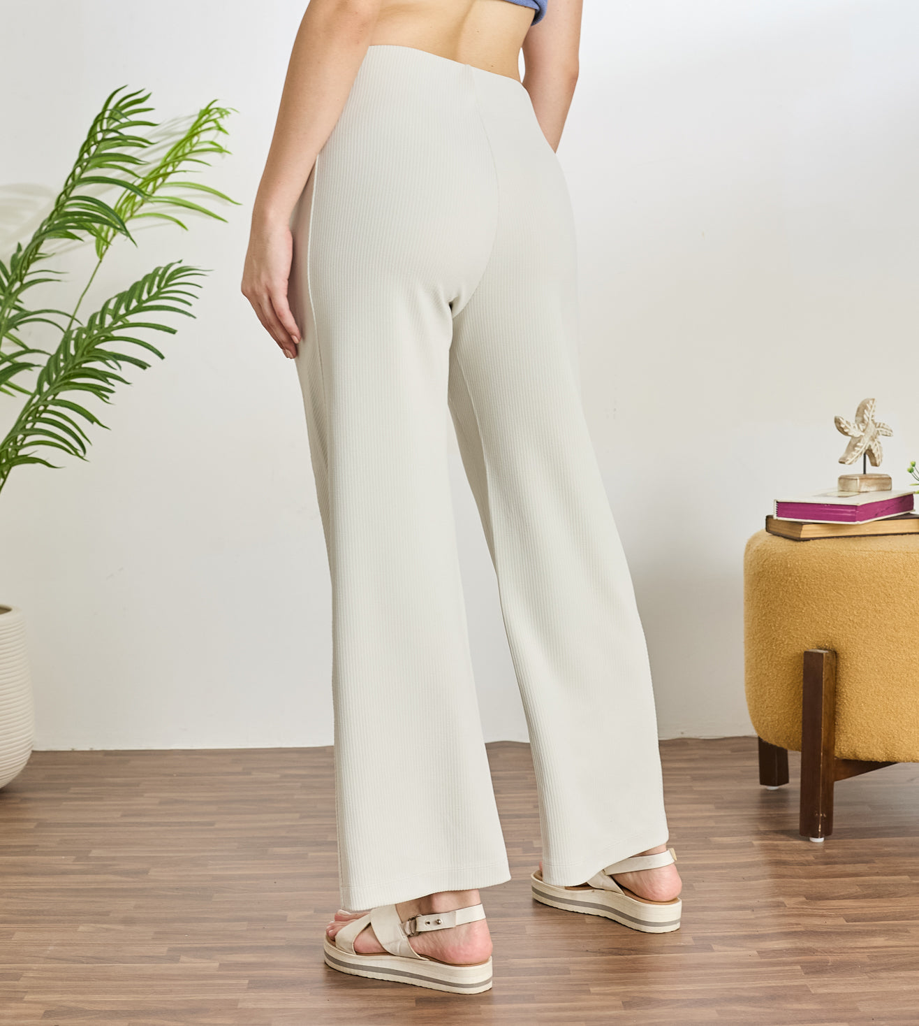 Bone Modal Rib Lounge Pants