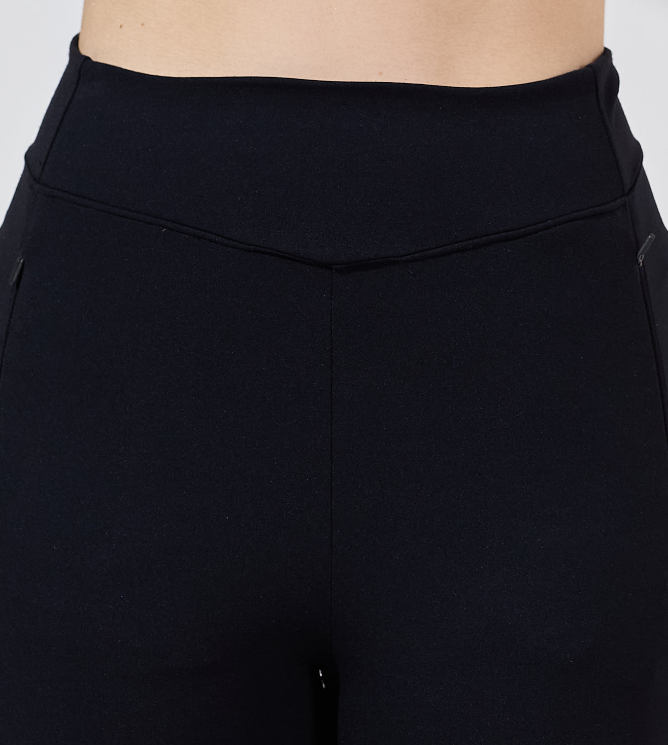 Ultimate Black Nylon Spandex Active Pants
