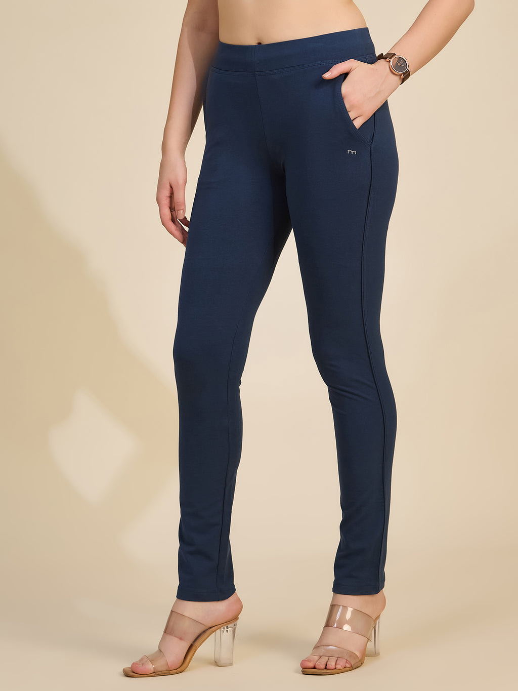 Teal Women's High-Rise Tarry Pants