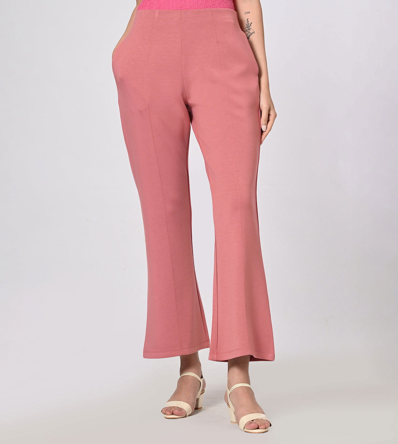 Modal Casual Wide Leg Pants - Marvel