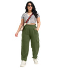 Modal Fleece Cargo Trousers - Marvel
