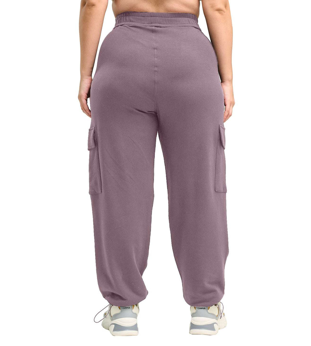 Modal Fleece Cargo Trousers - Marvel