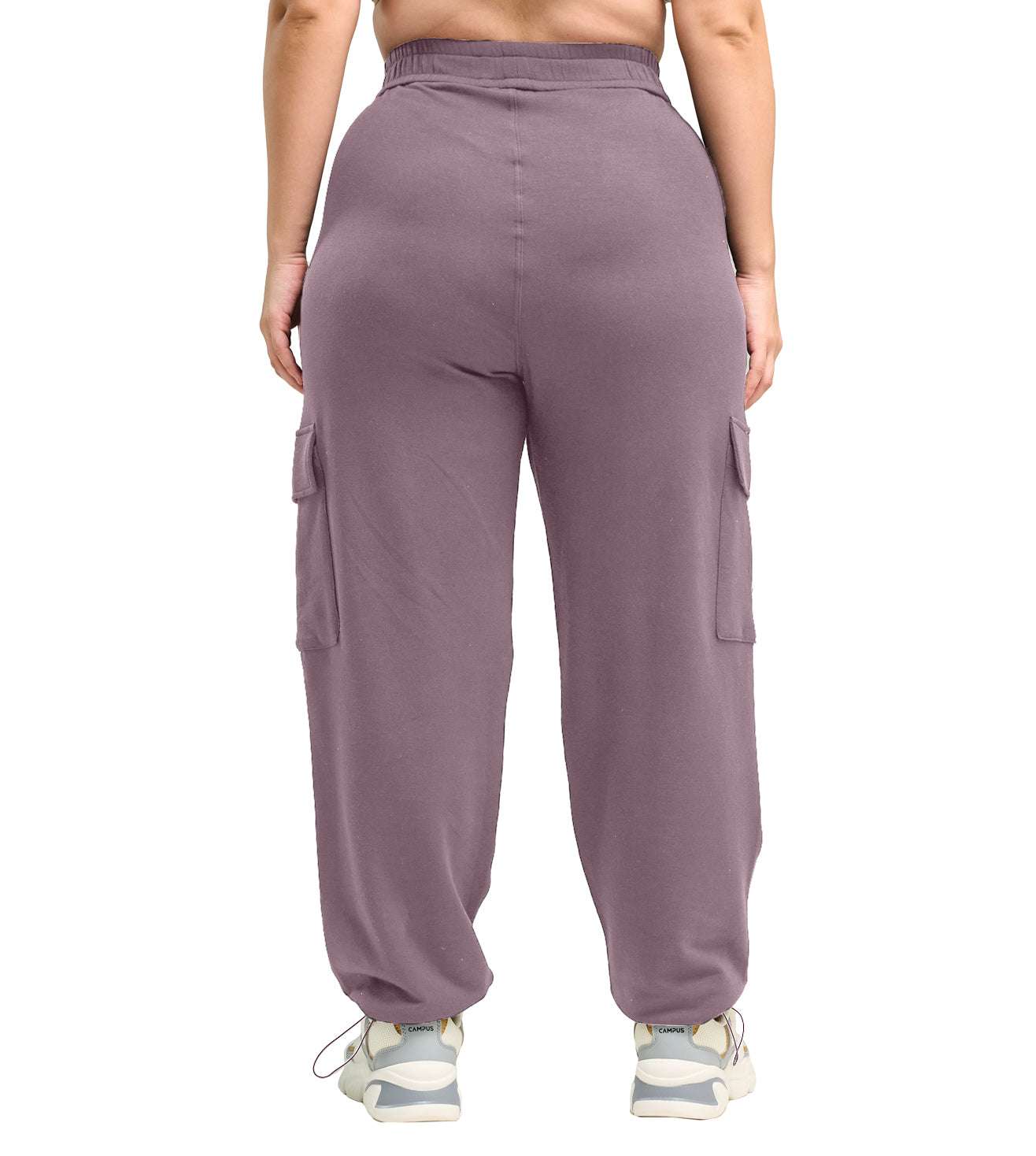 Modal Fleece Cargo Trousers - Marvel