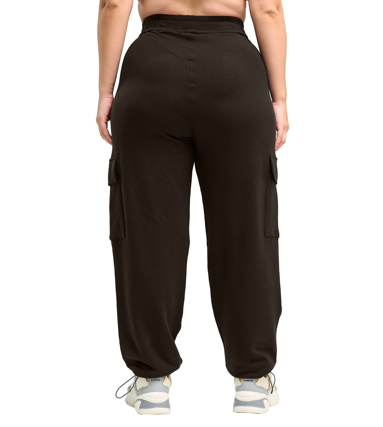 Modal Fleece Cargo Trousers - Marvel