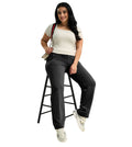 Modal Fleece Straight Fit Smart Casual Track Pants - Marvel