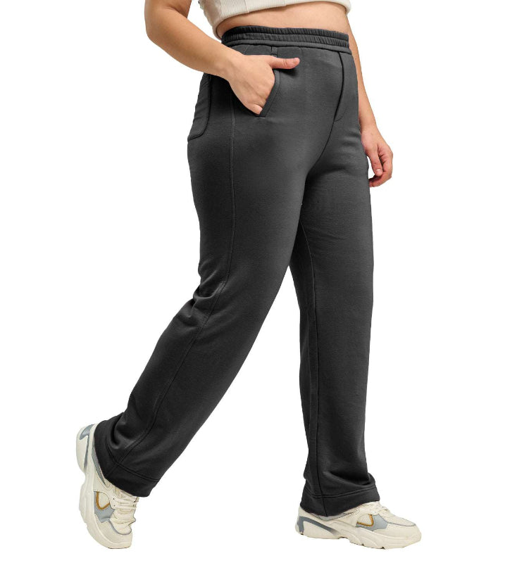 Modal Fleece Straight Fit Smart Casual Track Pants - Marvel