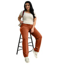 Modal Fleece Straight Fit Smart Casual Track Pants - Marvel