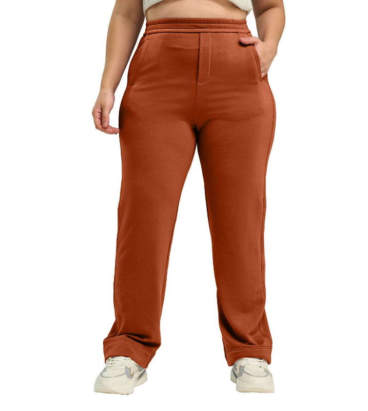 Modal Fleece Straight Fit Smart Casual Track Pants - Marvel